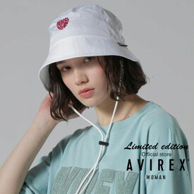 ★SALE｜AVIREX 公式通販｜《直営店限定》HEART LOGO HAT/ハートロゴハット(アビレックス アヴィレックス)レディース 女性※セール品につき交換 返品不可
