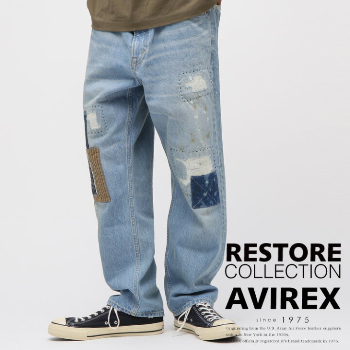 楽天市場】☆SALE｜AVIREX 公式通販｜《RESTORE COLLECTION》DENIM 