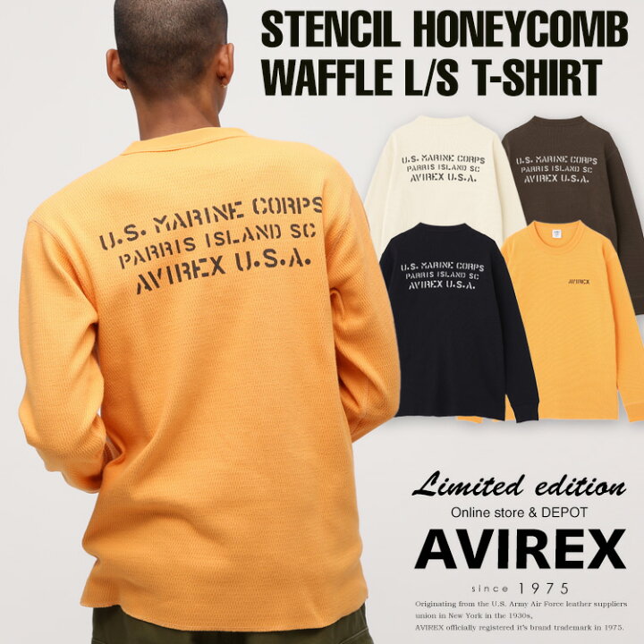 楽天市場】AVIREX 公式通販｜《WEB&DEPOT限定》STENCIL HONEYCOMB 