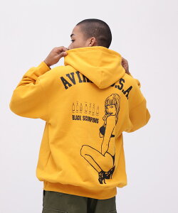 AVIREX �����ʔ́b�sWEB&DEPOT����tBLACK SCORPION SWEAT PULL OVER PARKA / �u���b�N�X�R�[�s�I�� �X�E�F�b�g(�A�r���b�N�X �A���B���b�N�X)�����Y �j��