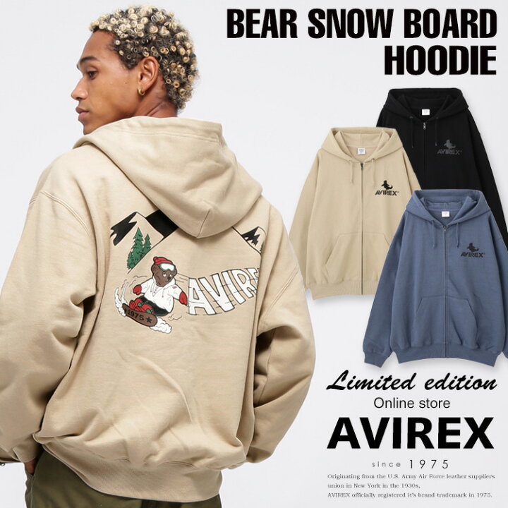 楽天市場】タイムセール｜AVIREX 公式通販｜《WEB限定》BEAR SNOW 