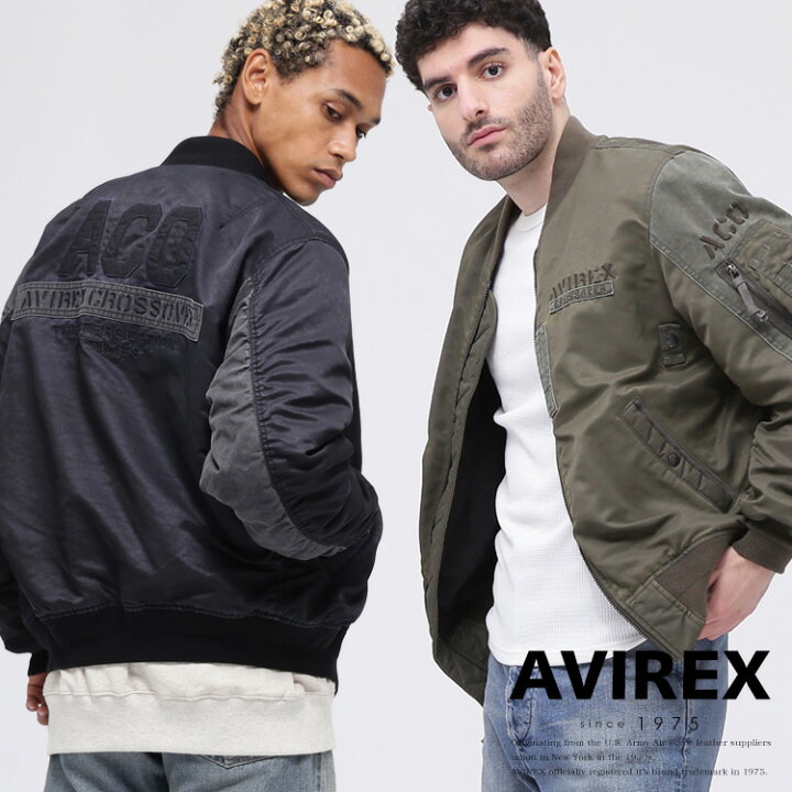 楽天市場】タイムセール｜AVIREX 公式通販｜《CROSSOVER》FADED MA-1 