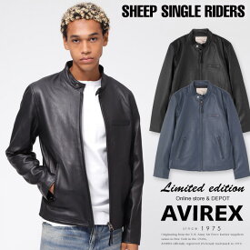 AVIREX 公式通販｜《WEB&DEPOT限定》シープ シングルライダース/SHEEP SINGLE RIDERS(アビレックス アヴィレックス)メンズ 男性