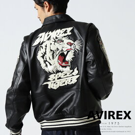 AVIREX 公式通販｜VARSITY JACKET TIGER/バーシティ ジャケット タイガー(アビレックス アヴィレックス)メンズ 男性