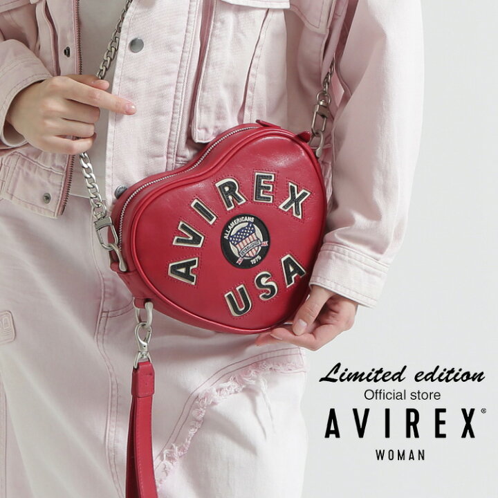 楽天市場】AVIREX 公式通販｜《直営店限定》VARSITY LEATHER HEART 