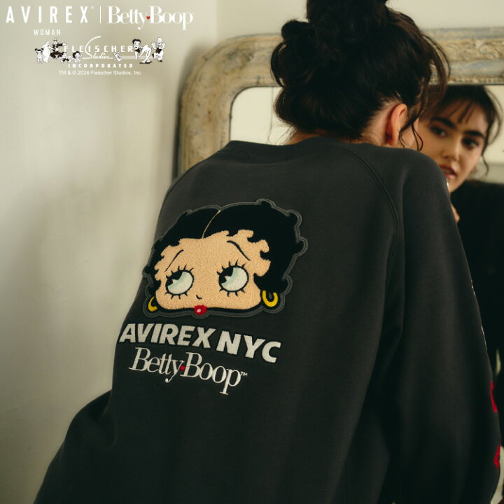 楽天市場】AVIREX 公式通販｜《AVIREX × Betty Boop》セクシー 