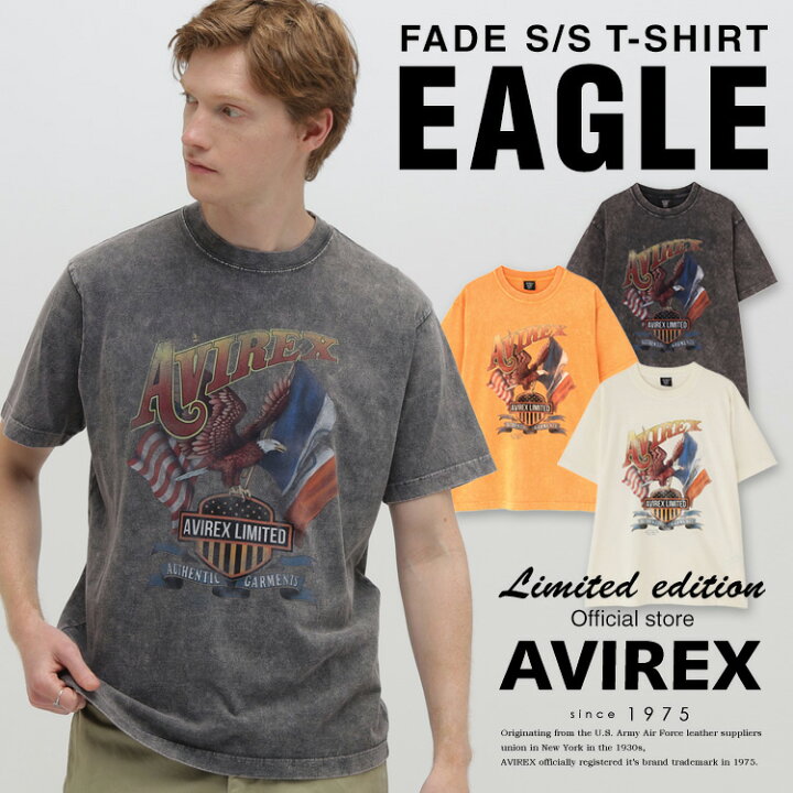 楽天市場】AVIREX 公式通販｜《直営店限定》FADE S/S T-SHIRT ”EAGLE 