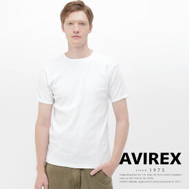 AVIREX 公式通販・DAILY WEAR | ミニワッフル 半袖 クルーネック TシャツMINI WAFFLE CREW NECK S/S T-SHIRT(アビレックス アヴィレックス)(6143150/7833134008)メンズ 男性