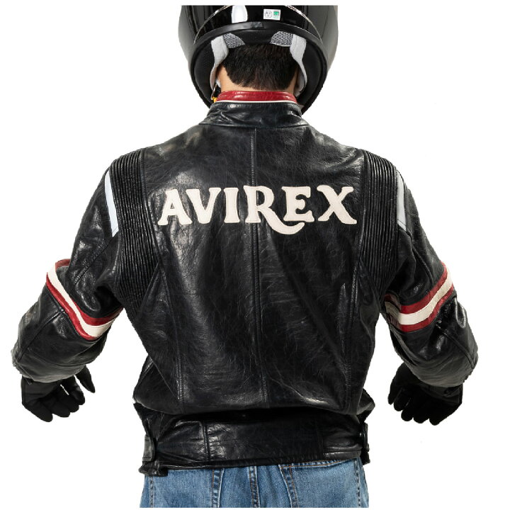 楽天市場】50％OFF A2H1005 AVIREX Vintage Leather Riders Jacket 