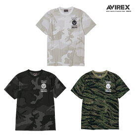 A2M5003 AVIREX QUICK DRY T-SHIRT [CAMOUFLAGE] アビレックス クイックドライカモフラージュTシャツ 吸水速乾 ベタ付き防止 ツーリング