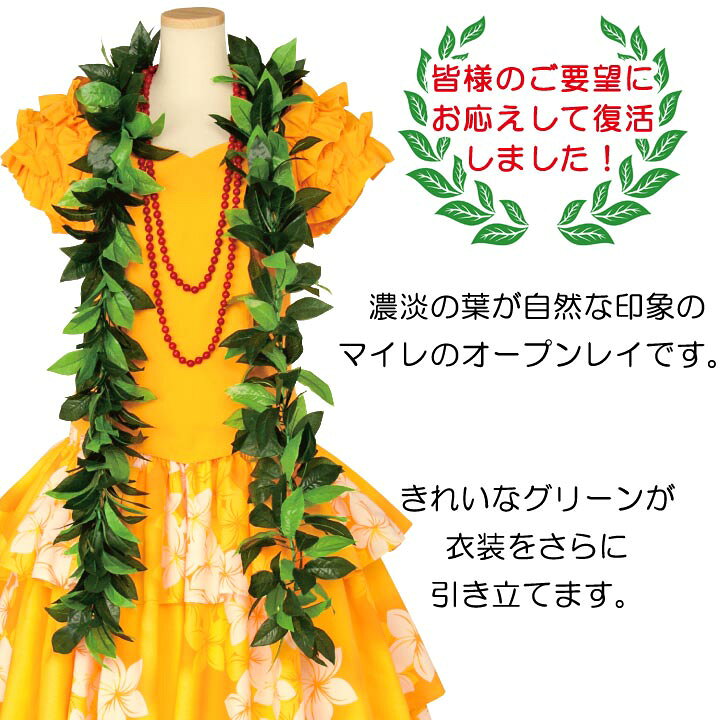 ☆10本セット割引☆フラダンス オープンマイレレイ ほぐれ