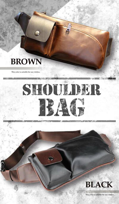 楽天市場 本日p2倍 1000円オフクーポンあり ショルダーバッグ メンズ レザー ボディバッグ 人気 ショルダー バッグ ブラック 黒 ブラウン 茶 男女兼用 旅行 流行 ボディバッグ 10代 代 30代 40代 50代 21 本革バッグ専門avril アヴリル