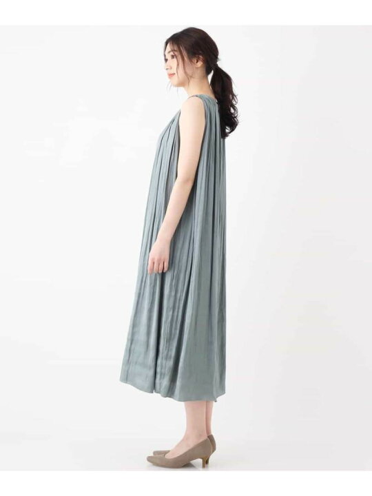 楽天市場】【SALE／50%OFF】サテンギャザーワンピース a.v.v アー 