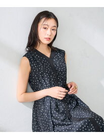 【SALE／19%OFF】ベルト付オーガンジーフレアワンピース a.v.v アー・ヴェ・ヴェ ワンピース・ドレス ワンピース ブラック ブラウン【RBA_E】【送料無料】[Rakuten Fashion]