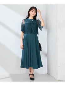 【SALE／10%OFF】【結婚式/お呼ばれに】レースドッキングワンピース a.v.v アー・ヴェ・ヴェ ワンピース・ドレス ワンピース ピンク ネイビー【RBA_E】【送料無料】[Rakuten Fashion]