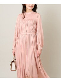 【SALE／60%OFF】【マシンウォッシャブル】ベルテッドプリーツワンピース a.v.v アー・ヴェ・ヴェ ワンピース・ドレス ワンピース ブルー ピンク ネイビー【RBA_E】【送料無料】[Rakuten Fashion]