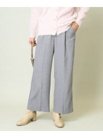 【SALE／50%OFF】【洗える/イージーケア/毛玉になりにくい】美楽るスッキリ見えワイドパンツ a.v.v アー・ヴェ・ヴェ パンツ その他のパンツ グレー ベージュ ブラウン ブラック【RBA_E】[Rakuten Fashion]
