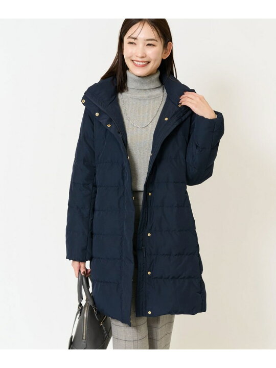 楽天市場】【SALE／28%OFF】フーデッドロングダウンコート a.v.v アー 