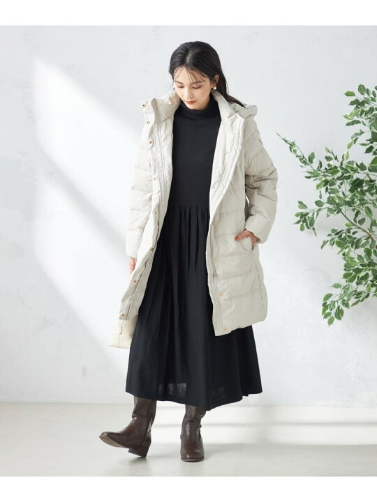 楽天市場】【SALE／60%OFF】フーデッドロングダウンコート a.v.v アー 