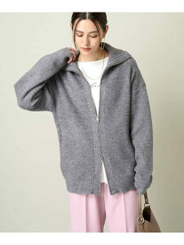【SALE／20%OFF】ダブルZIPニットカーディガン a.v.v アー・ヴェ・ヴェ トップス カーディガン ベージュ グレー【RBA_E】【送料無料】[Rakuten Fashion]