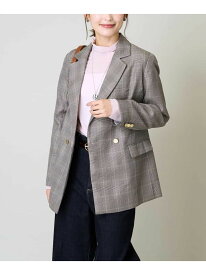 【SALE／10%OFF】ダブルブレストジャケット a.v.v アー・ヴェ・ヴェ ジャケット・アウター テーラードジャケット・ブレザー ベージュ ネイビー【RBA_E】【送料無料】[Rakuten Fashion]