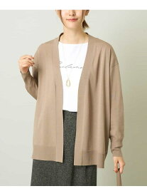 【SALE／37%OFF】トッパーカーディガン a.v.v アー・ヴェ・ヴェ トップス カーディガン ブラック ベージュ【RBA_E】[Rakuten Fashion]
