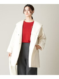 【SALE／59%OFF】【サスティナブル】デタッチャブルフーデッドコート a.v.v アー・ヴェ・ヴェ ジャケット・アウター その他のジャケット・アウター ブラック ホワイト【RBA_E】【送料無料】[Rakuten Fashion]