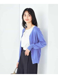 【SALE／40%OFF】【接触冷感/UVカット/洗える】Vネック美ラクるサマーカーディガン a.v.v アー・ヴェ・ヴェ トップス カーディガン ホワイト ブルー ブラック グレー【RBA_E】[Rakuten Fashion]