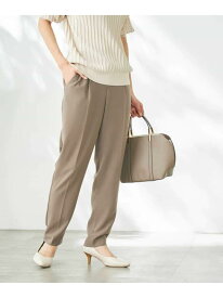 【SALE／60%OFF】【接触冷感/洗える/イージーケア】美ラクるスッキリ見えテーパードパンツ a.v.v アー・ヴェ・ヴェ パンツ その他のパンツ グレー ブラック ネイビー【RBA_E】[Rakuten Fashion]
