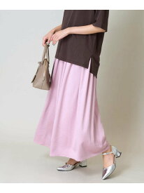 【SALE／50%OFF】【洗える】落ち感ギャザースカンツ a.v.v アー・ヴェ・ヴェ パンツ その他のパンツ ピンク ネイビー ブラウン グレー【RBA_E】[Rakuten Fashion]