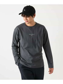 【SALE／42%OFF】【コットン100%】ミニロゴプリントロングTシャツ a.v.v アー・ヴェ・ヴェ トップス カットソー・Tシャツ ホワイト【RBA_E】[Rakuten Fashion]