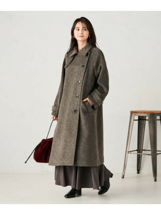 楽天市場】【SALE／30%OFF】【2WAY】テーラードロングコート a.v.v 