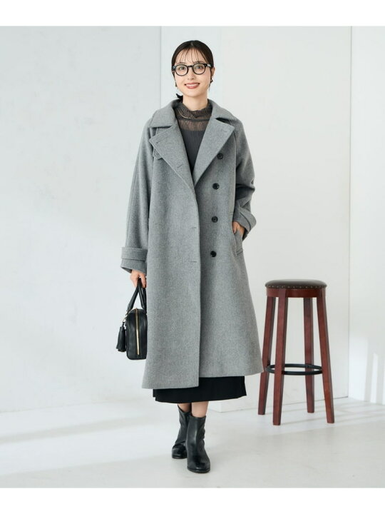 楽天市場】【SALE／30%OFF】【2WAY】テーラードロングコート a.v.v 