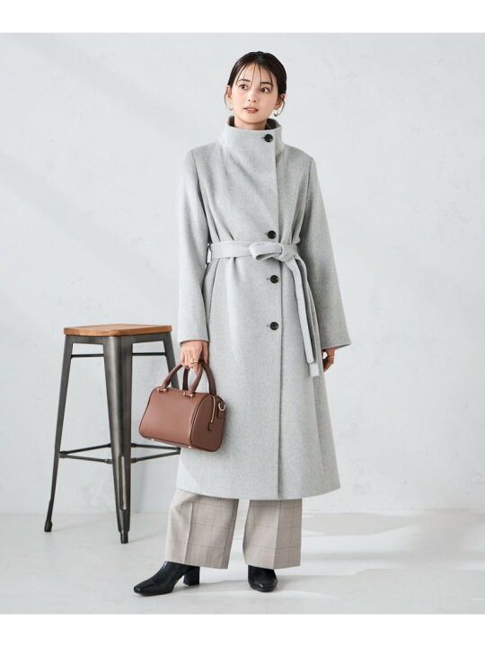 楽天市場】【SALE／37%OFF】【2WAY】折り返しラペルロングコート a.v.v 