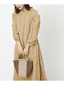 【SALE／70%OFF】レオパードプリントパワショルワンピース a.v.v アー・ヴェ・ヴェ ワンピース・ドレス ワンピース ベージュ ブラック【RBA_E】[Rakuten Fashion]