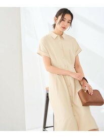 【SALE／40%OFF】【WEB限定】ドルマンスリーブシャツワンピース a.v.v アー・ヴェ・ヴェ ワンピース・ドレス ワンピース ベージュ ネイビー【RBA_E】【送料無料】[Rakuten Fashion]