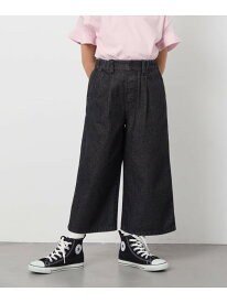 【SALE／50%OFF】【接触冷感/ジメジメ対策】[120-130]タックワイドパンツ a.v.v アー・ヴェ・ヴェ パンツ その他のパンツ ブラック【RBA_E】[Rakuten Fashion]