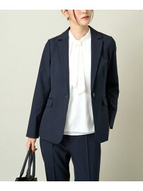 【SALE／50%OFF】【洗える/イージーケア/UVカット/ストレッチ】スカルノテックステーラードジャケット a.v.v アー・ヴェ・ヴェ ジャケット・アウター テーラードジャケット・ブレザー グレー ネイビー【RBA_E】【送料無料】[Rakuten Fashion]