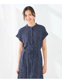 【SALE／10%OFF】【WEB限定】大人フレアワンピース a.v.v アー・ヴェ・ヴェ ワンピース・ドレス ワンピース ブラック ネイビー【RBA_E】【送料無料】[Rakuten Fashion]