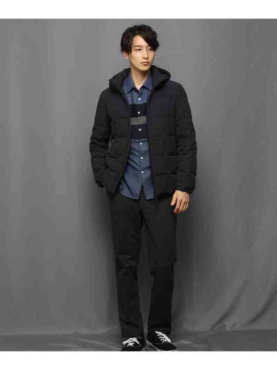 楽天市場】デタッチャブルフードストレッチダウンブルゾン[WEB限定 