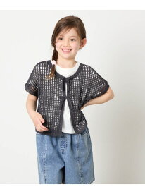 [120-160][SET][ママとお揃いコーデが叶う]メッシュニットレイヤードトップス a.v.v アー・ヴェ・ヴェ トップス ニット【送料無料】[Rakuten Fashion]
