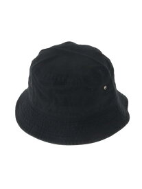 【NEW HATTAN】 ツイルバケットハット a.v.v アー・ヴェ・ヴェ 帽子 その他の帽子 ブラック[Rakuten Fashion]