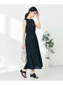 【SALE／50%OFF】配色パイピング切り替えワンピース a.v.v アー・ヴェ・ヴェ ワンピース・ドレス ワンピース ブラック ホワイト【RBA_E】【送料無料】[Rakuten Fashion]