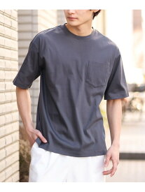 【SALE／40%OFF】【接触冷感/S-XXL】シルケットスムースワイドシルエットTシャツ a.v.v アー・ヴェ・ヴェ トップス カットソー・Tシャツ レッド ブルー ネイビー グレー ブラック グリーン ホワイト【RBA_E】[Rakuten Fashion]