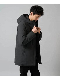 【SALE／10%OFF】【軽量/撥水】ラミネートダウンフードコート a.v.v アー・ヴェ・ヴェ ジャケット・アウター ダウンジャケット・ダウンベスト ブラック【RBA_E】【送料無料】[Rakuten Fashion]