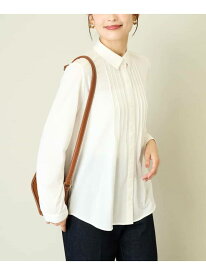 【SALE／16%OFF】ピンタックシャツブラウス a.v.v アー・ヴェ・ヴェ トップス シャツ・ブラウス ネイビー ホワイト【RBA_E】【送料無料】[Rakuten Fashion]