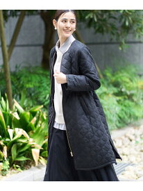 【SALE／40%OFF】ウエストドロストノーカラーキルトコート a.v.v アー・ヴェ・ヴェ ジャケット・アウター ノーカラージャケット ブラック ブラウン【RBA_E】【送料無料】[Rakuten Fashion]