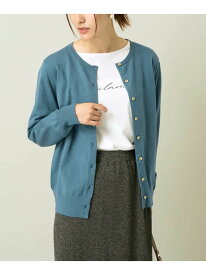 【SALE／20%OFF】【洗える】クルーネックニットカーディガン/アンサンブル対応 a.v.v アー・ヴェ・ヴェ トップス カーディガン グレー レッド ブラック ブルー オレンジ グリーン ホワイト【RBA_E】【送料無料】[Rakuten Fashion]