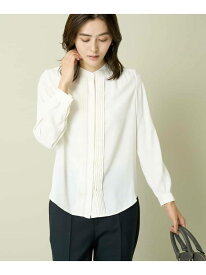 【SALE／30%OFF】【洗える】ピンタックブラウス a.v.v アー・ヴェ・ヴェ トップス シャツ・ブラウス ホワイト グリーン【RBA_E】【送料無料】[Rakuten Fashion]