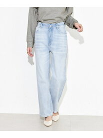 【SALE／30%OFF】デニムストレートパンツ a.v.v アー・ヴェ・ヴェ パンツ その他のパンツ ブルー グレー【RBA_E】【送料無料】[Rakuten Fashion]